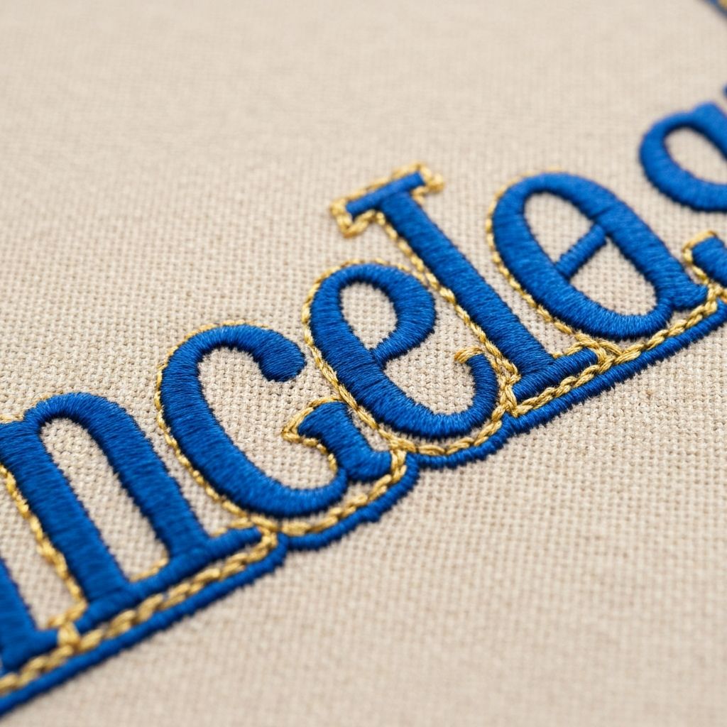 Name Patch Embroidery